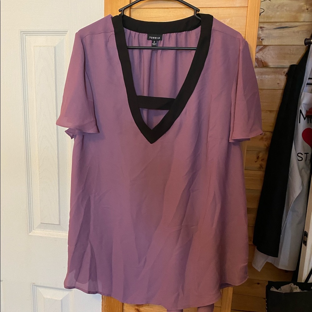 Purple Short Sleeve